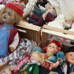 Elbeflohmarkt Dresden Puppen