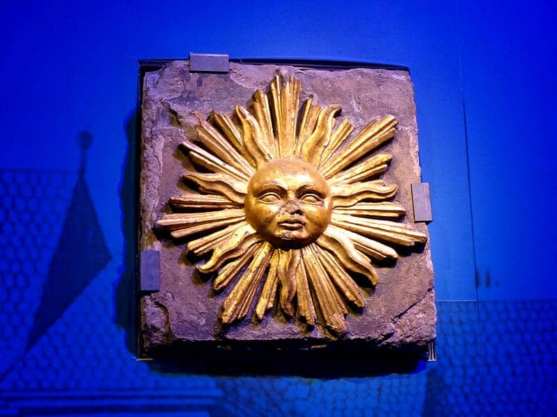 Original Sonne im Panometer Dresden