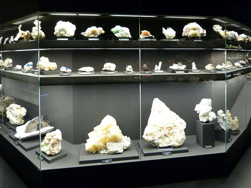 Ausstellung Mineralien und Gesteine