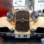 Oldtimer Cabrio beige