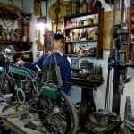 Reparatur von Motorrädern