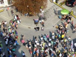 Tag der Sachsen 2014 Blick auf den Platz P1240258