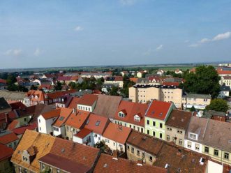 Tag der Sachsen 2014 Blick über die Dächer P1240264