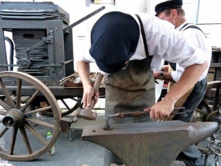 Tag der Sachsen 2014 Schmied P1240321