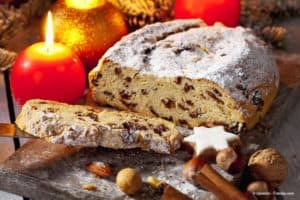 Dresdner Christstollen mit Rosinen