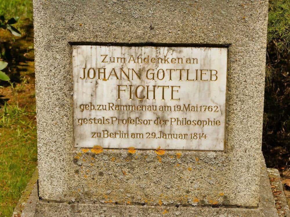 Johann Gottlieb Fichte Rammenau
