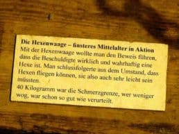 Schild Erklärung Hexenwaage ausflugsziel augustusburg 54