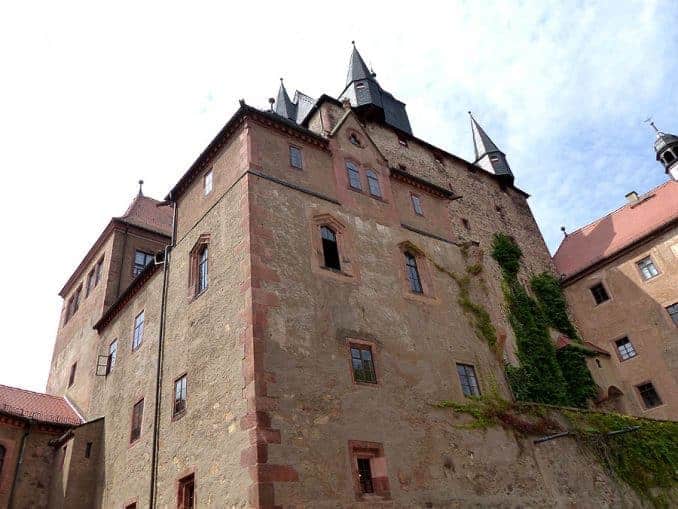 Innenhof Burg Kriebstein