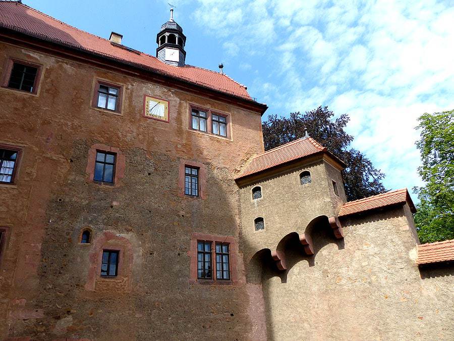 Außenansicht Burg Kriebstein