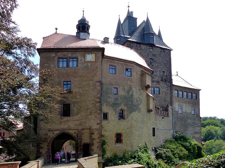 Ausflug Burg Kriebstein – Foto Burg von vorn