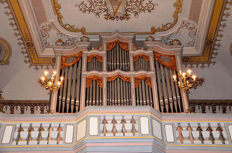 Orgel Burg Stolpen