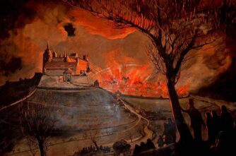 Burg Stolpen in Flammen ausflug burg stolpen 057