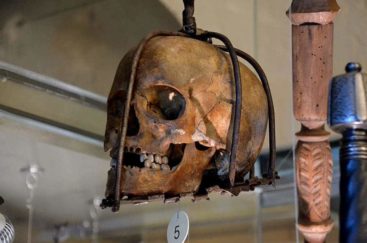 Totenkopf Burg Stolpen ausflug burg stolpen 061