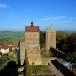 Burg Stolpen von oben