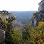 Felsvorsprung Burg Hohnstein