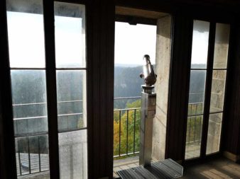 fernglas turm burg hohnstein