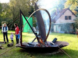 Lagerfeuer mit Stockbrot fischerfest moritzburg 022