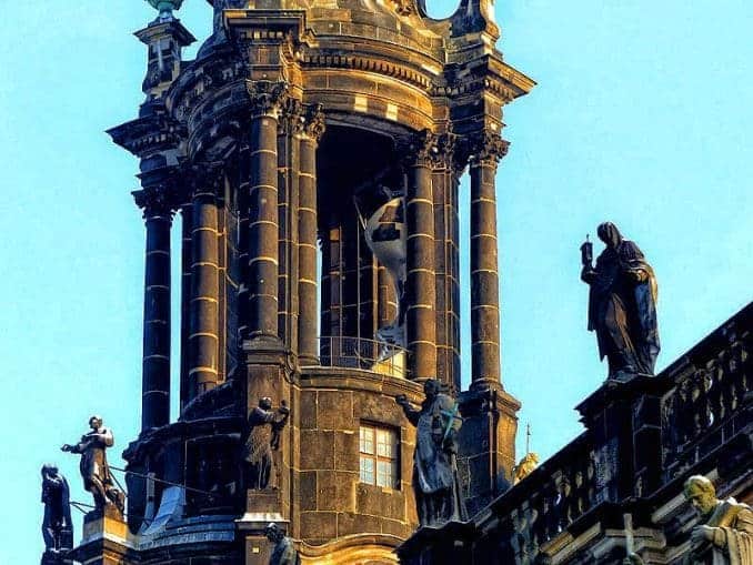 Turm der Hofkirche Dresden