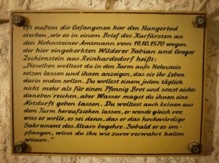 tafel wand burg hohnstein