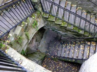 treppe burg hohnstein