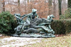 Brunnenplastik Stürmischen Wogen Schloss Eckberg Dresden