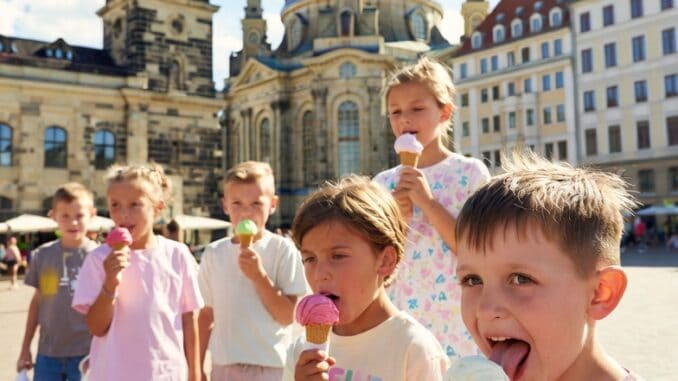 Kinder in Dresden
