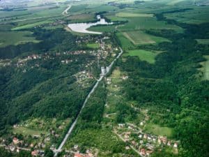 Speichersee des Pumpspeicherwerk Niederwartha