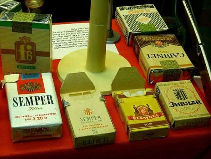 DDR Museum Zigaretten