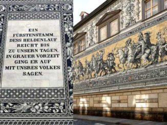 Spruch Fürstenzug Dresden