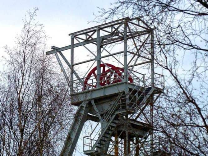 Förderanlage Alte Zeche Freiberg silberbergwerk reiche zeche freiberg 005