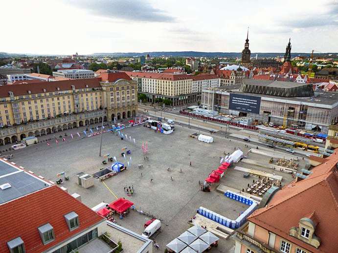 Die schönsten Plätze in Dresden Altmarkt Dresden