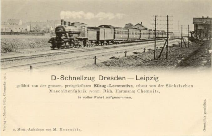 Deutsche Ferneisenbahn Dresden Leipzig