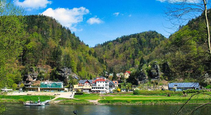 Schmilka an der Elbe