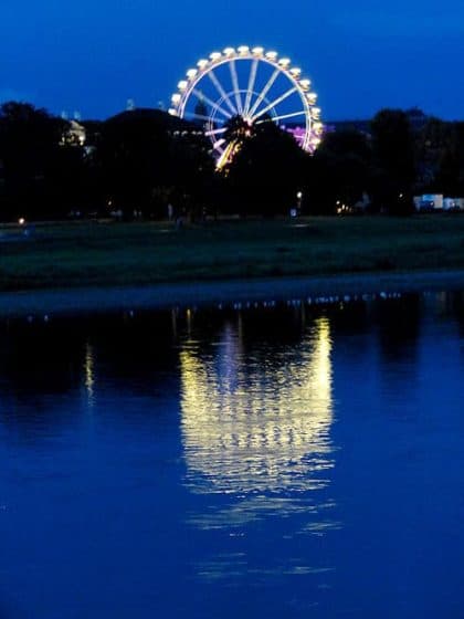 stadtfest dresden riesenrad nacht