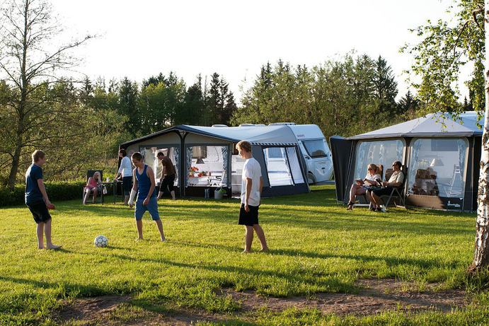 Camping im Freien