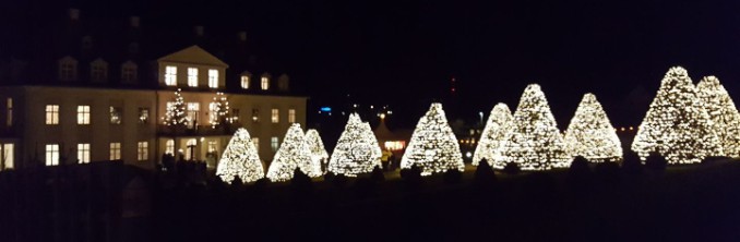Ausflug zum Schloss Wackerbarth Lichterfest