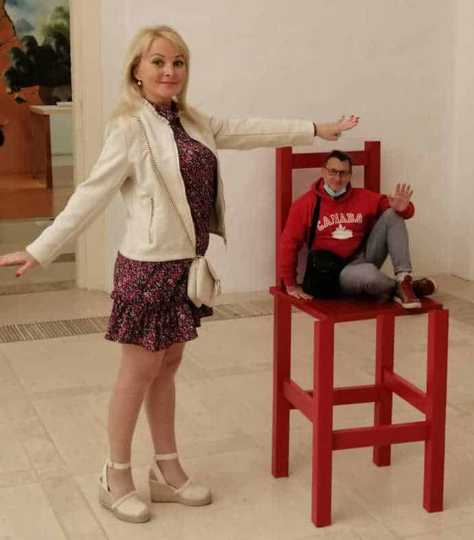 Illusionen Ausstellung Schloss Augustusburg Optische Täuschung