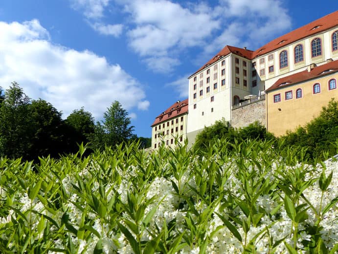 Garten Karte Schloss Wesenstein