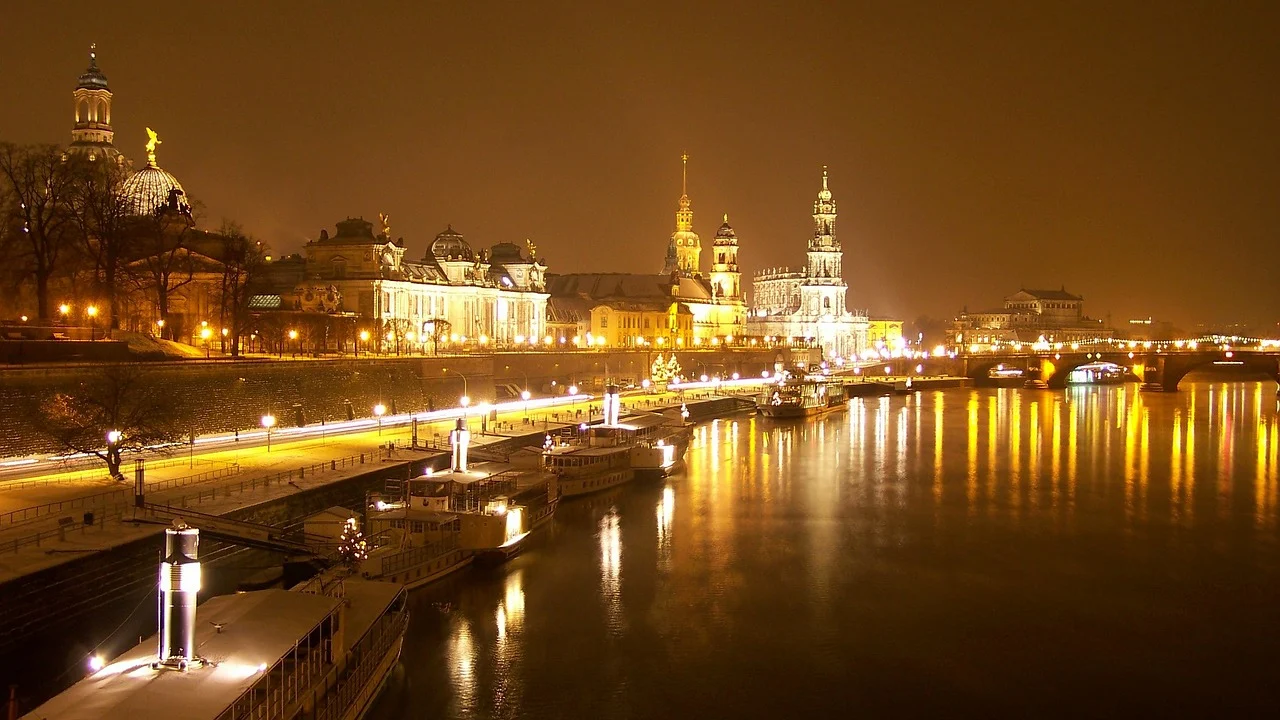 Dresden im Winter