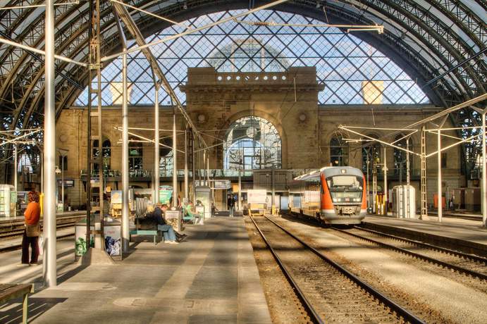 Bahnhof Dresden Innenbereich