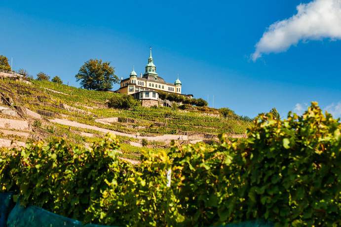 Motorrad Touren Region Dresden Weinberg Radebeul