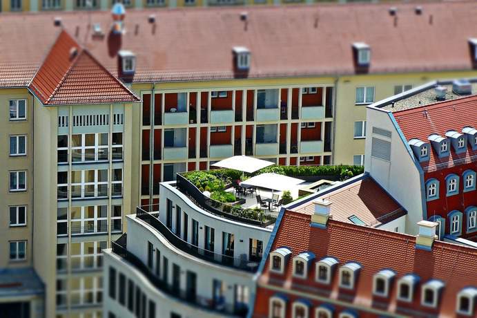 Wohnung mit Dachterrasse in Dresden
