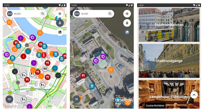 Dresden App Screenshot
