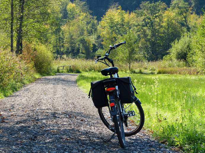 Rad fahren in Sachsen