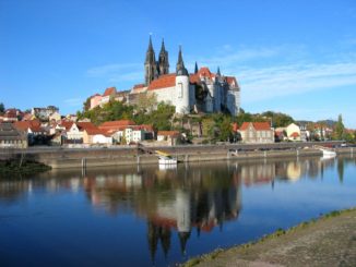 Urlaub in Deutschland Elbland Albrechtsburg und Dom zu Meißen