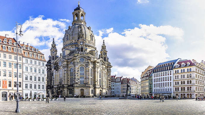 Frauenkirche auf dem Dresdner Neumarkt