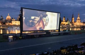 Videoleinwand Filmnächte am Elbufer Dresden