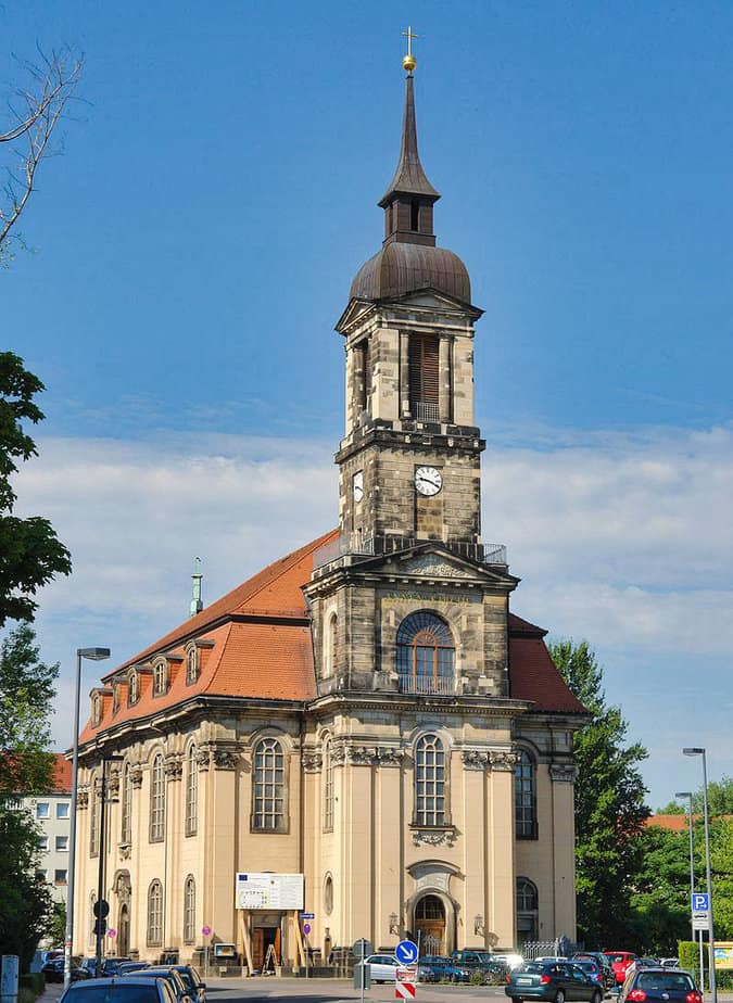 Annenkirche Dresden von vorn