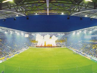 Arenen & Stadien in Dresden Innenansicht des Rudolf-Harbig-Stadions