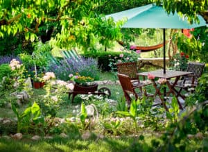 Gemütlicher Traumgarten in Dresden